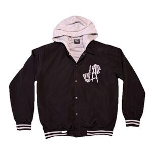 Original‎ Deluxe L.A. Skeleton Hands Hoodie Jacket Mens Size Medium